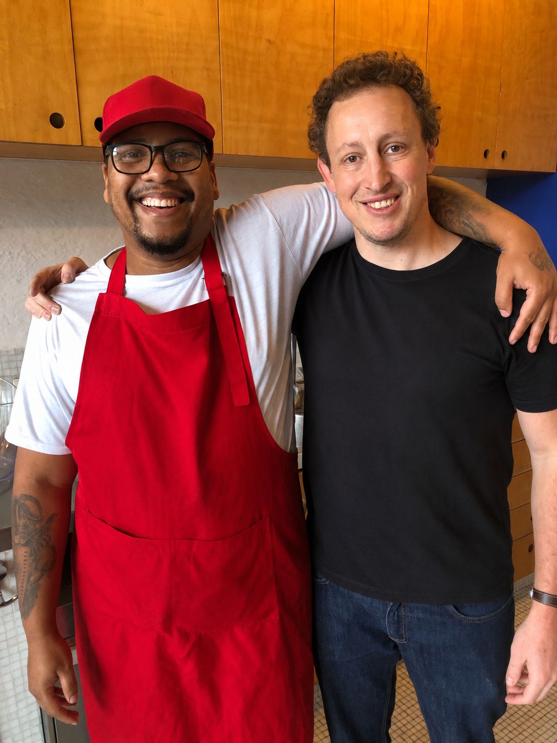 Hailton com João Ferraz